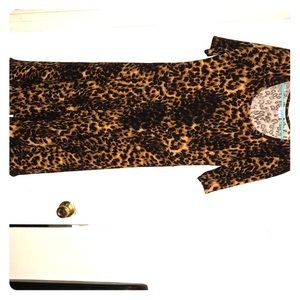 NWOT LuLaRoe Leopard Nicole Unicorn print